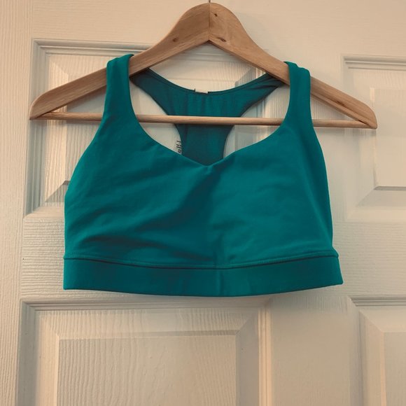 lululemon athletica Other - Lululemon Teal Sports Bra Size 8